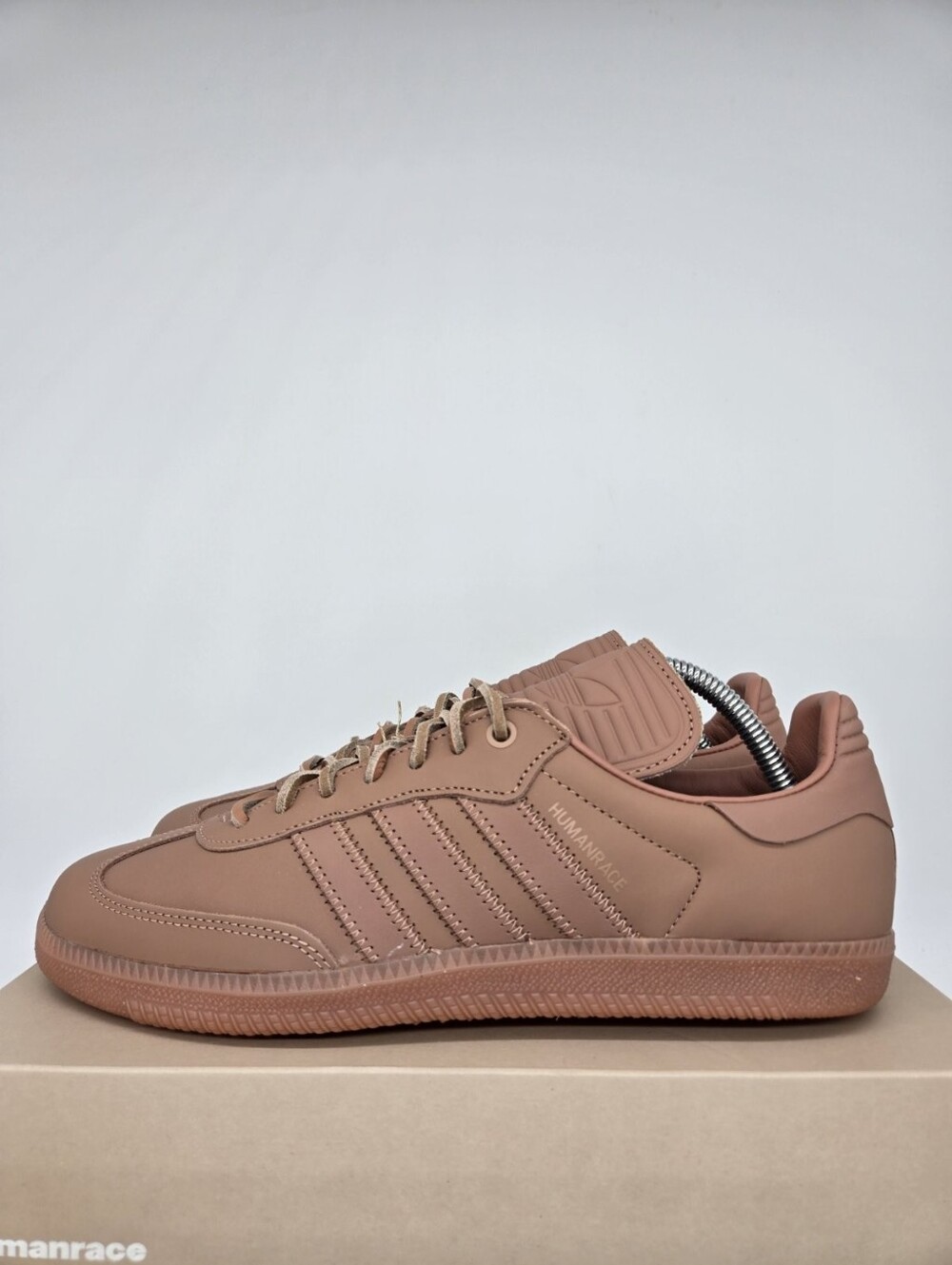 adidas Women's Pharrell x Samba Humanrace IE7290 Terracotta Shoes Size 10.5